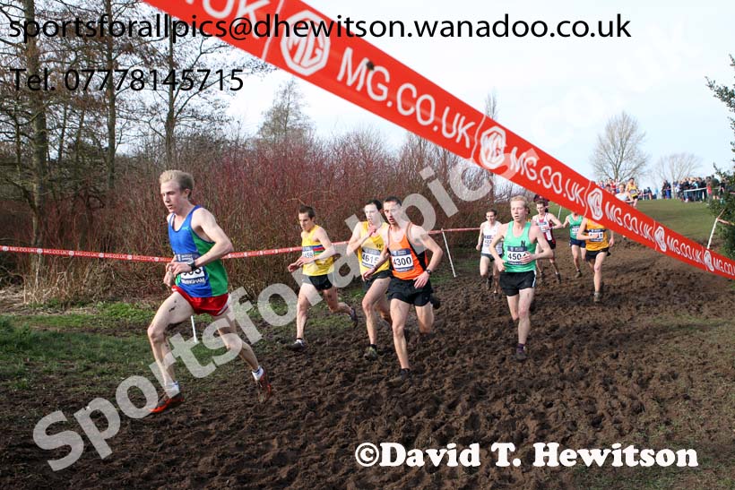 Senior mens Inter Counties Cross Country, Cofton Park, Birmingham. Photo: David T. Hewitson/Sports for All Pics
